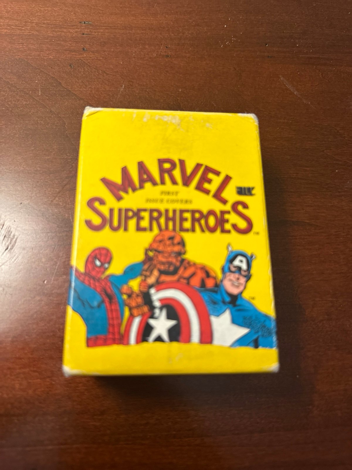 Marvel Superheroes FTCC First Issue Trading Cards Set