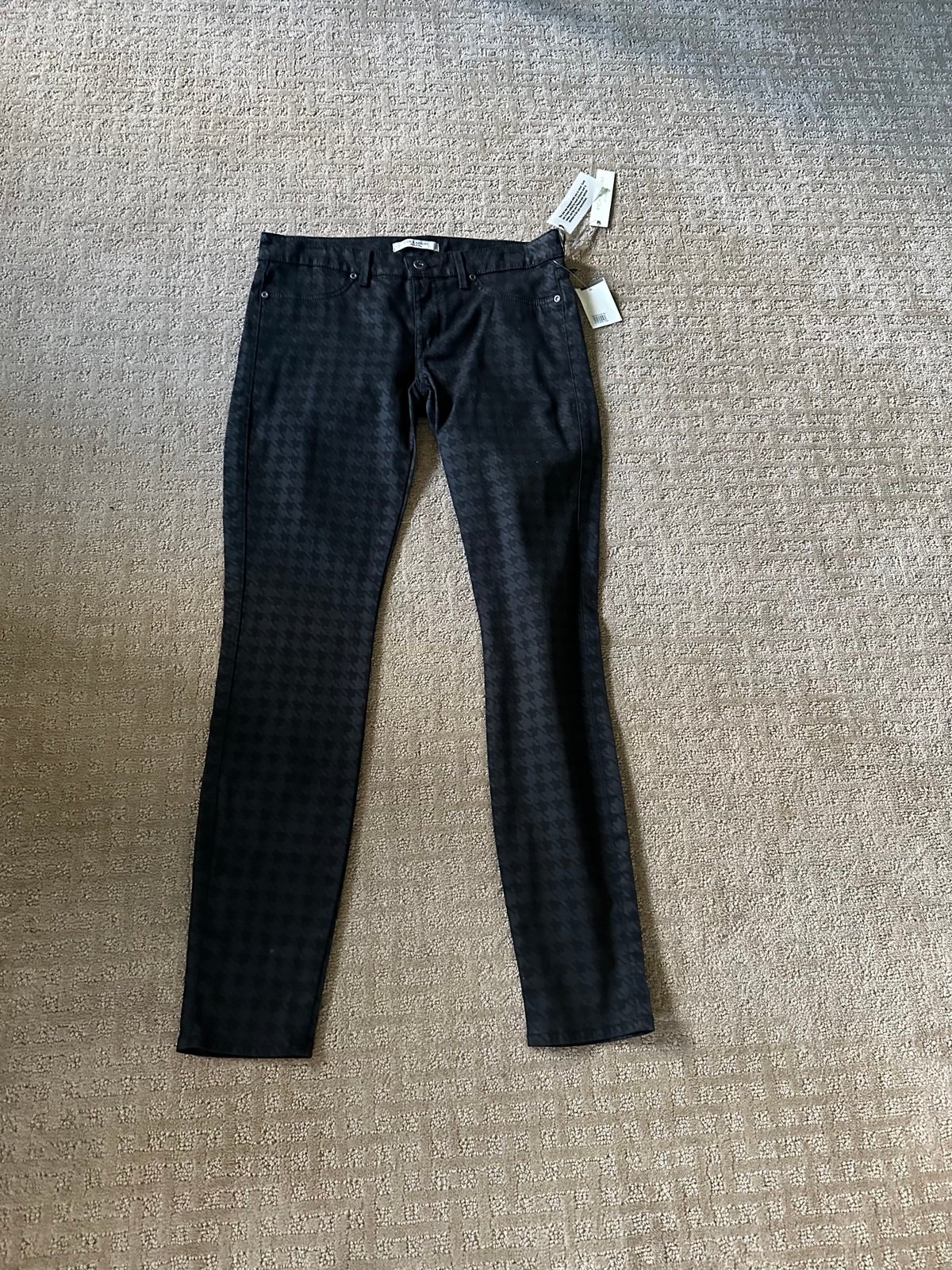 Rich & Skinny black houndstooth legacy jeans