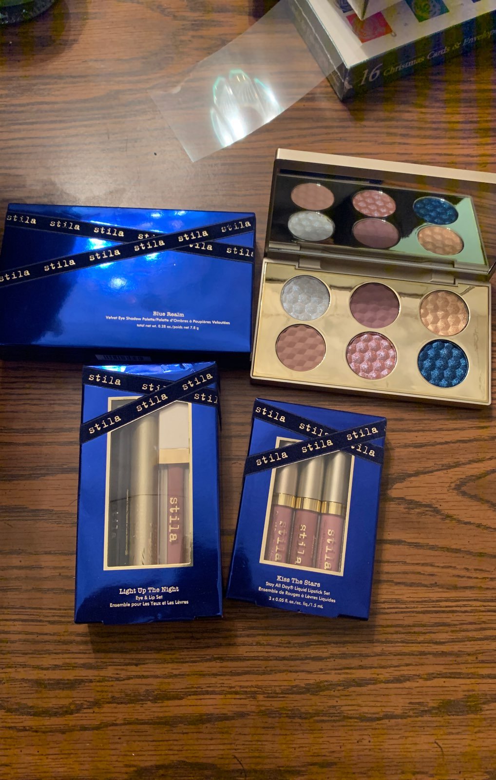 Brand new Stila palette, eye and lip set