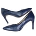Cole Haan Grand OS Pumps Size 7 Navy Blue Leather Heels Stiletto Pointy Shoe