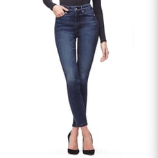 Good American Good Waist Skinny Jeans (Sz 0/25)