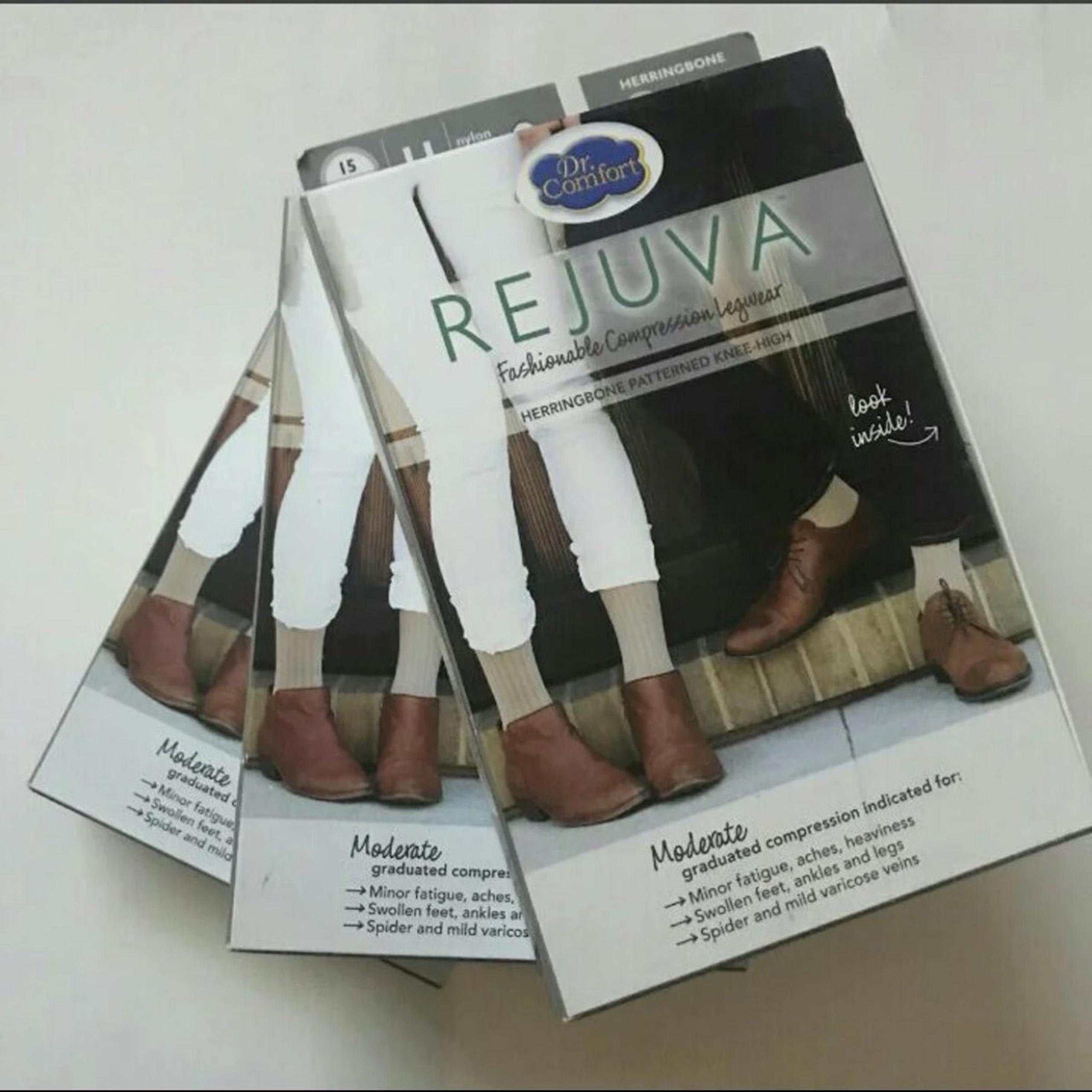 Rejuva Argyle Compression Socks