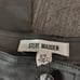 Steve Madden woman's Loren black faux leather size 25. 5 pocket pants belt loops