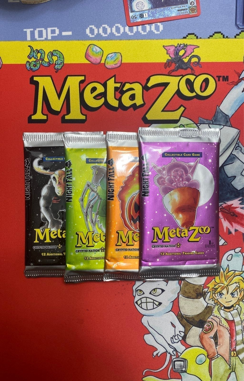 Metazoo Nightfall Booster Packs‼️(4x Packs) Random color ‼️FREE SHIPING‼️