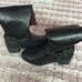 Rampage 3/4 zipper. Black & Brown Boots size 7