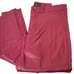 ZARA NWT Sz XS Red/Maroon Faux Leather Leggings Pants NEW BLOGGER'S FAV.