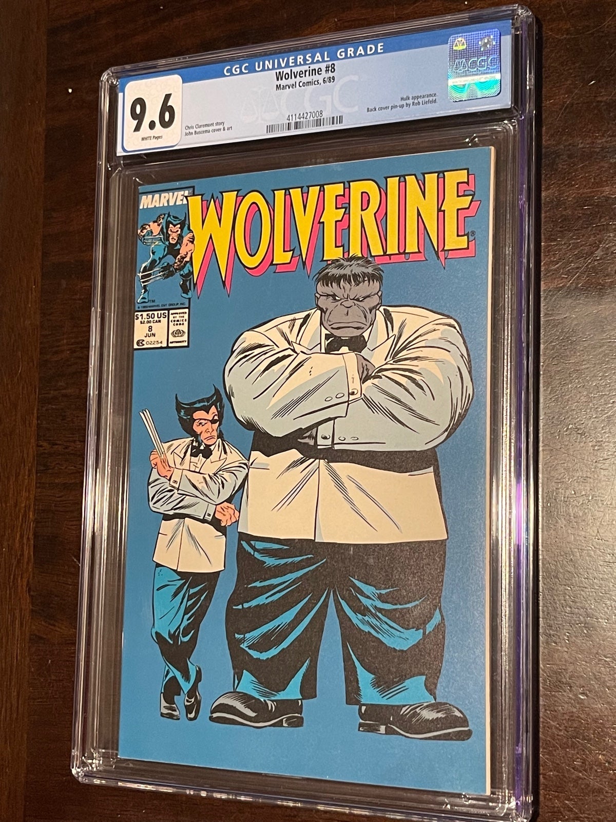 Wolverine #8 CGC 9 .6