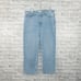 DAIRY BOY Women's Relaxed Straight Leg Denim Jeans Light Wash size 32
