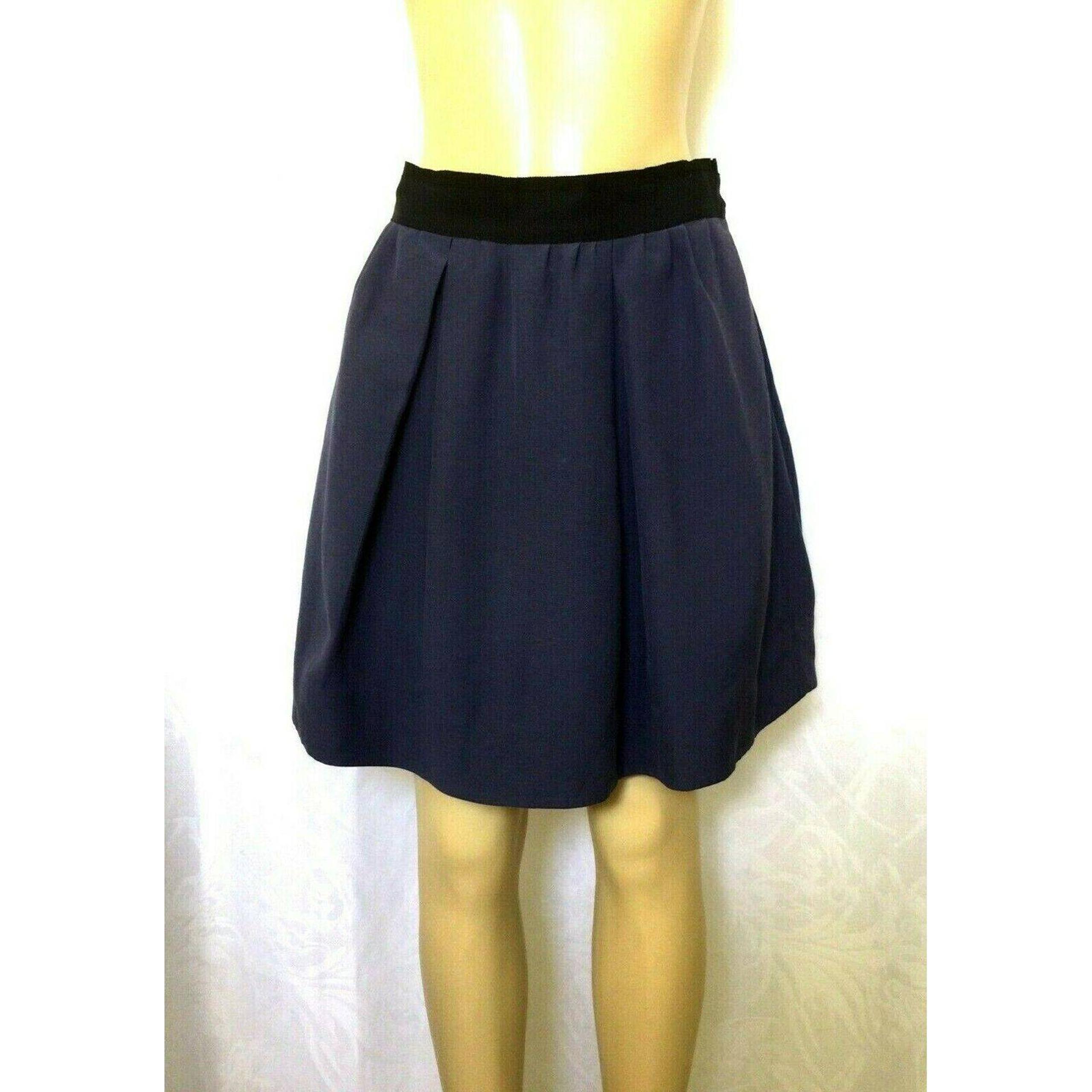 3.1 Phillip Lim Skirt Mini Blue Pleated