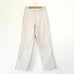 L'ACADEMIE Rue Leather Pant in Bone White 100% Genuine Lamb Leather Small