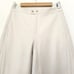 L'ACADEMIE Rue Leather Pant in Bone White 100% Genuine Lamb Leather Small