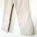 L'ACADEMIE Rue Leather Pant in Bone White 100% Genuine Lamb Leather Small