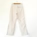 L'ACADEMIE Rue Leather Pant in Bone White 100% Genuine Lamb Leather Small
