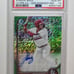 Joshua Baez Cardinals 2022 Bowman 1st Green Shimmer Auto /99 PSA 10 #CPAJB