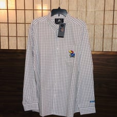 Kansas Jayhawks Buttton Up XL