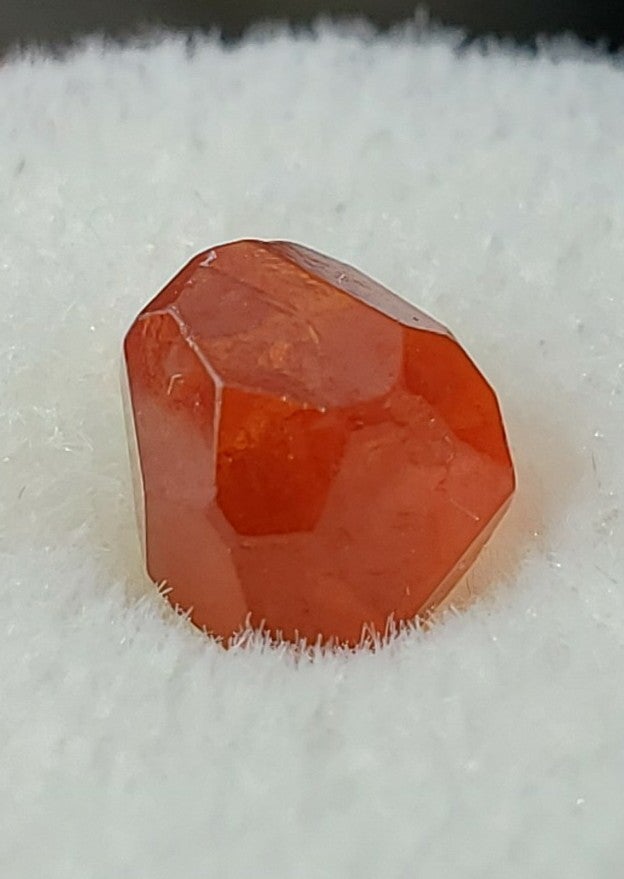 Orange Spessartine Garnet Floater, Oyo, Nigeria 2019 Discovery
