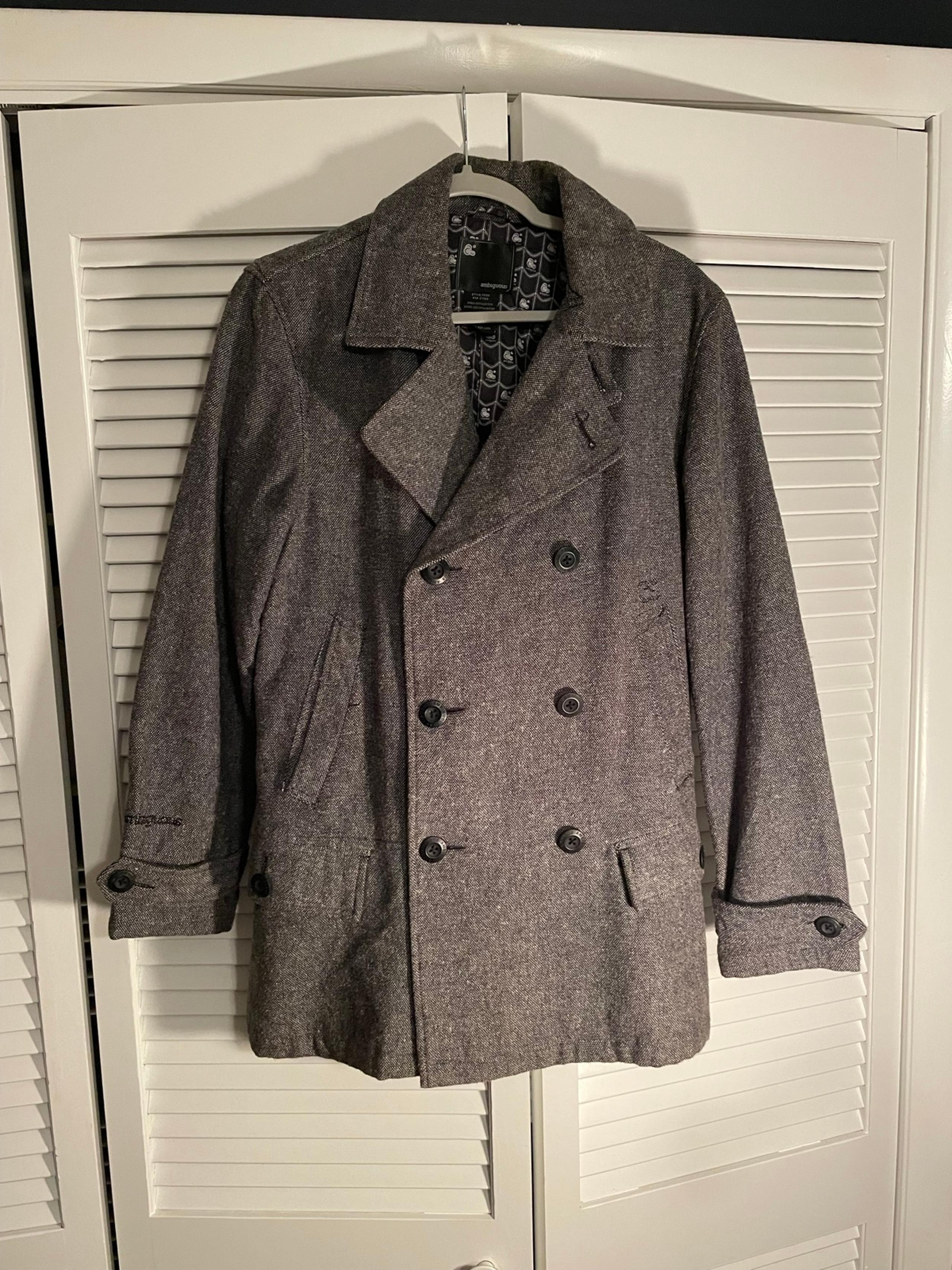 Ambiguous Double Breasted Coat