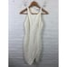 Elizabeth and James Women's Sophia Button Slit Sheath Dress White Size 4
