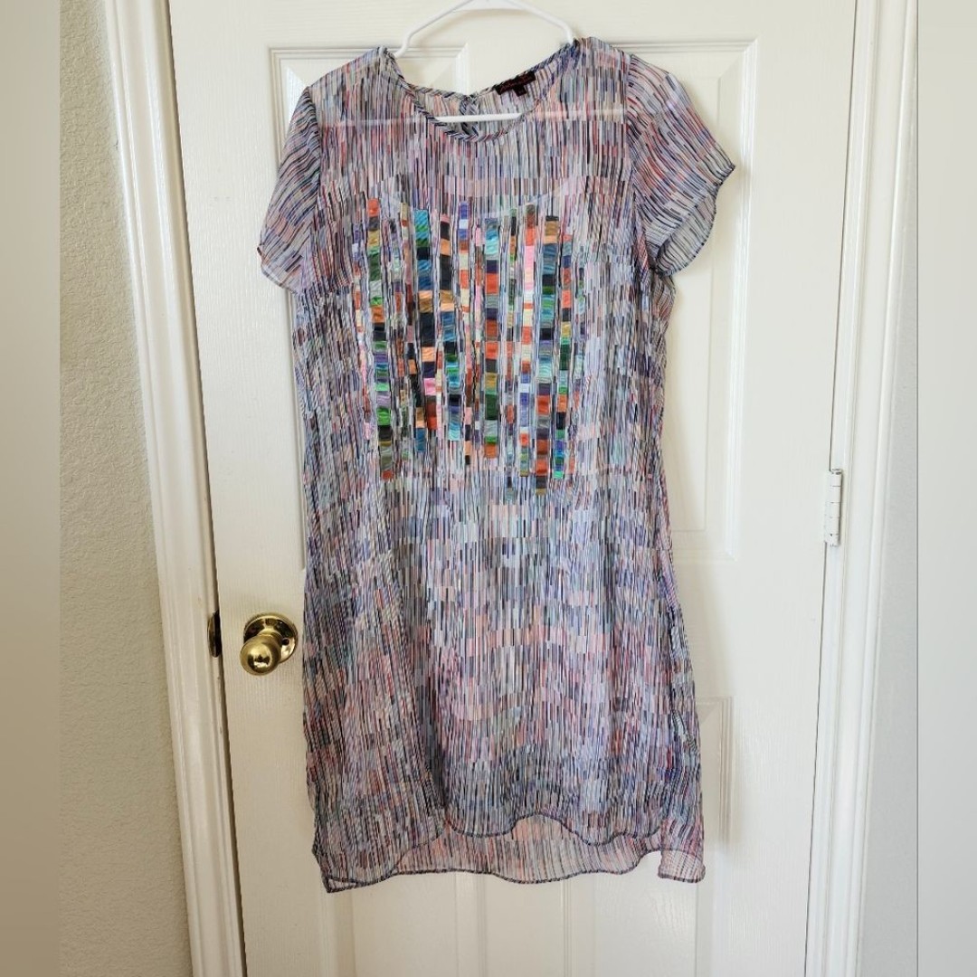 Colorful Striped Dress