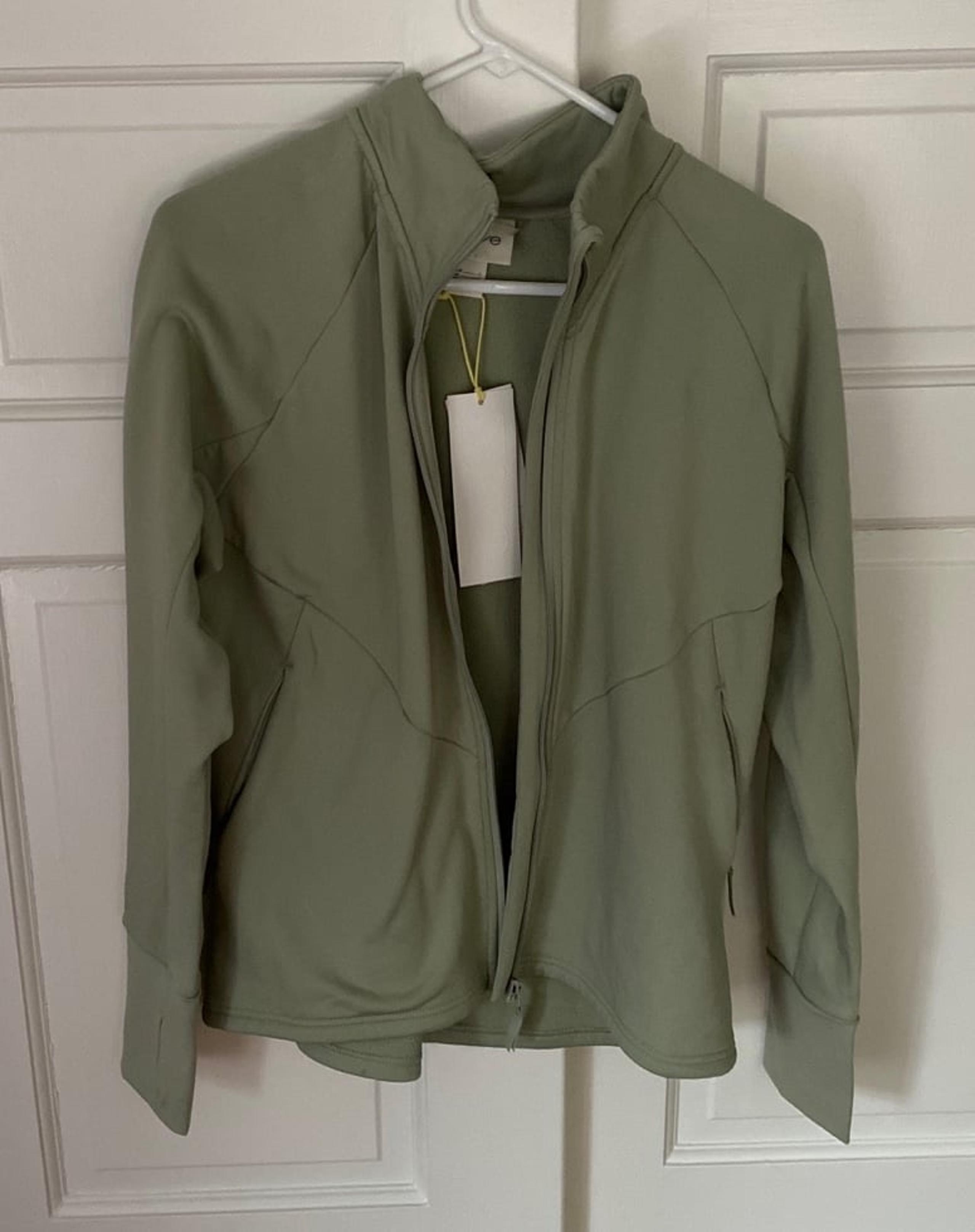H&M pastel Green Active Fleece jacket