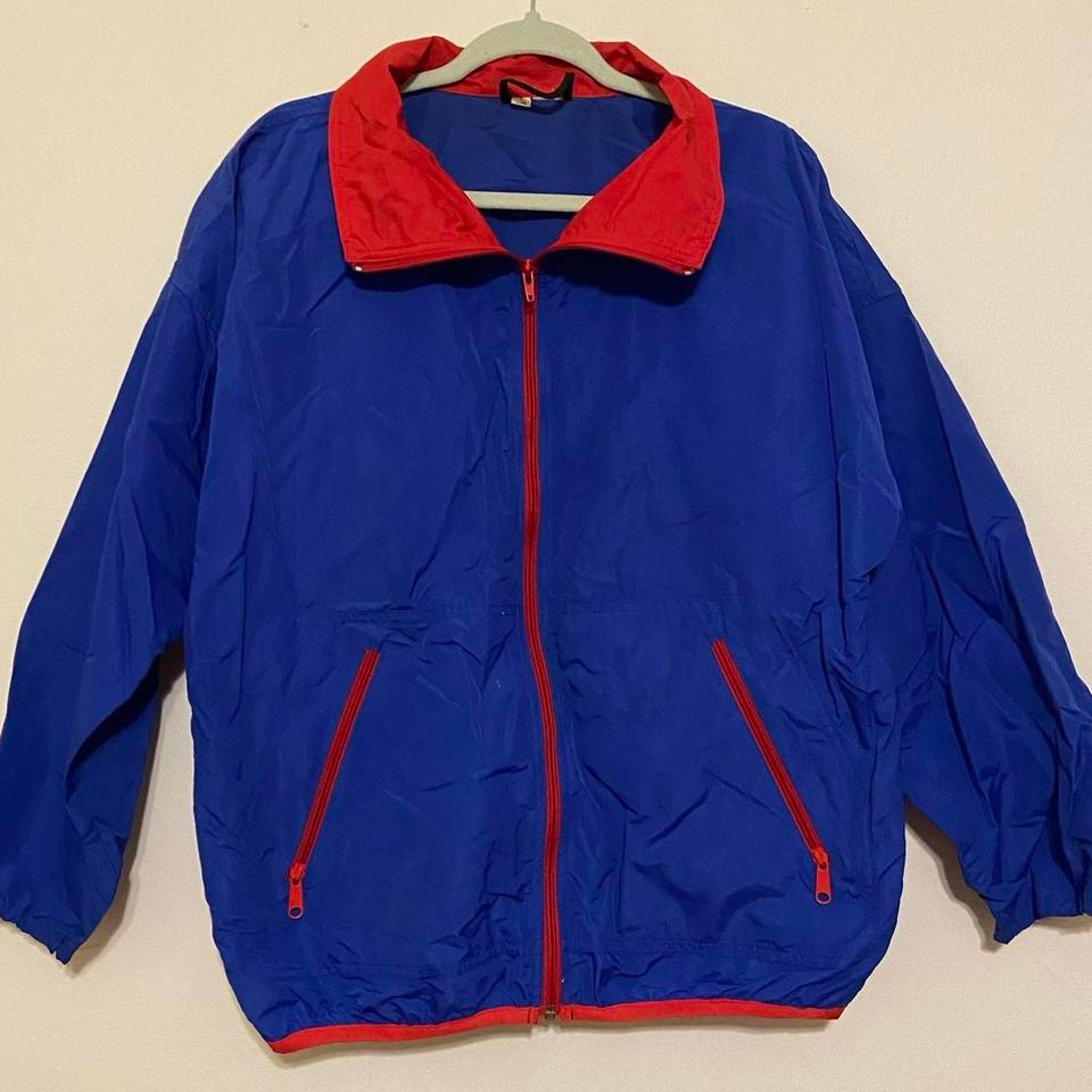 Vintage 90s Primary Color Windbreaker by Sierra Designs