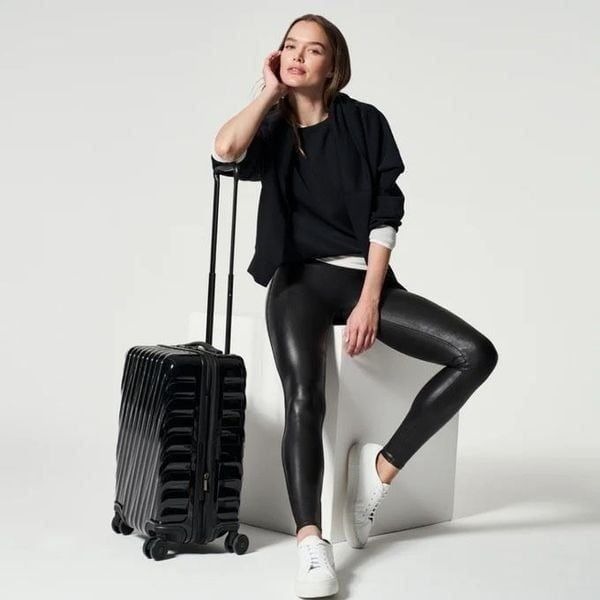 Spanx Faux Leather Leggings - XS