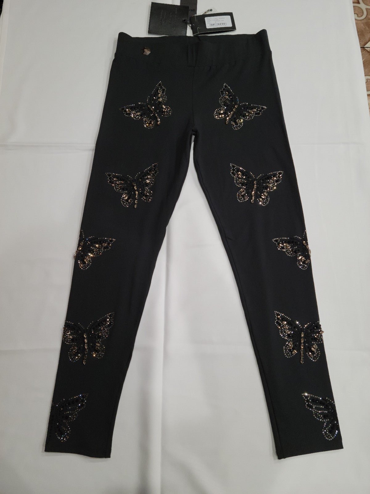 Philipp plein limited edition cristal butterfly Leggings black L