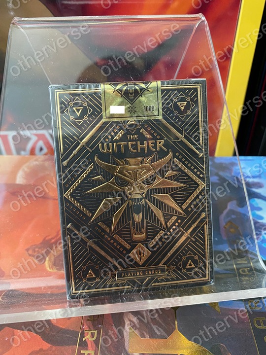 The Witcher Playing Cards Deck LIMITED EDITION GOLD Foil Box #/1000 Triss Geralt