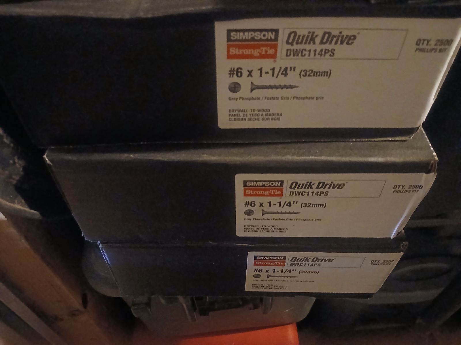 Quick Drive Screws
