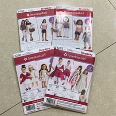 American Girl Doll ang Girl Clothes Pattern