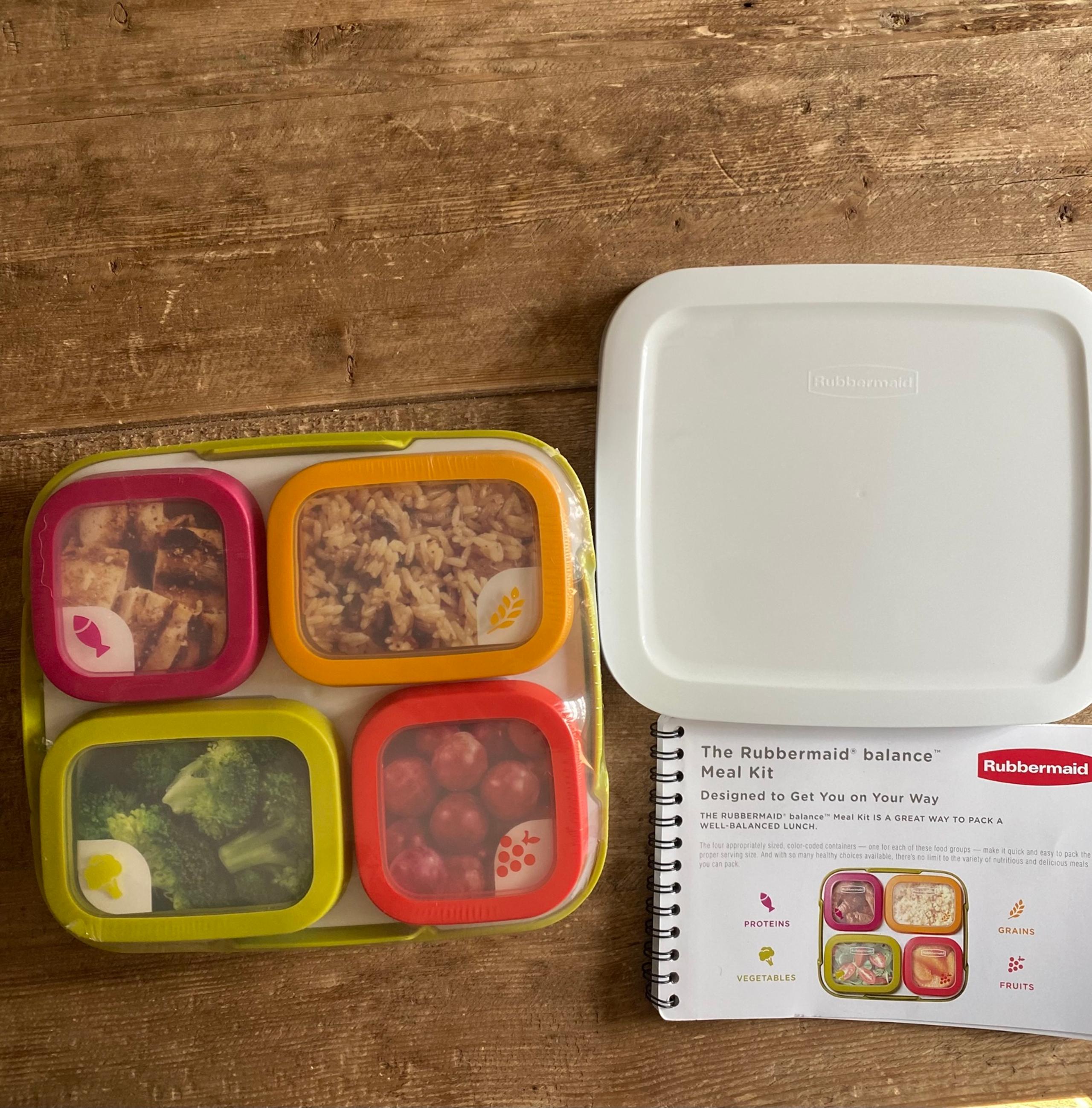 Rubbermaid balance bento box