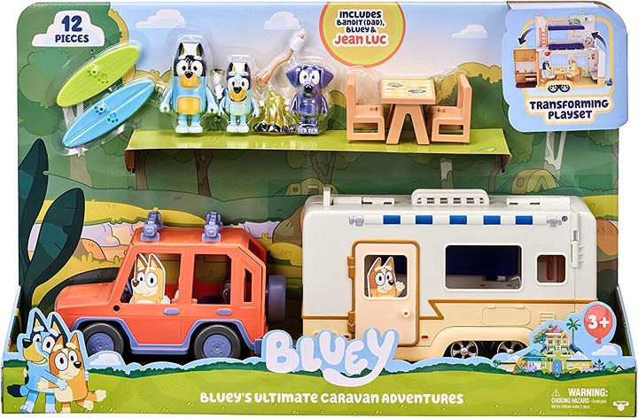 Ultimate Caravan Adventures - Caravan Playset and Three 2.5-3 Figures --dsasa