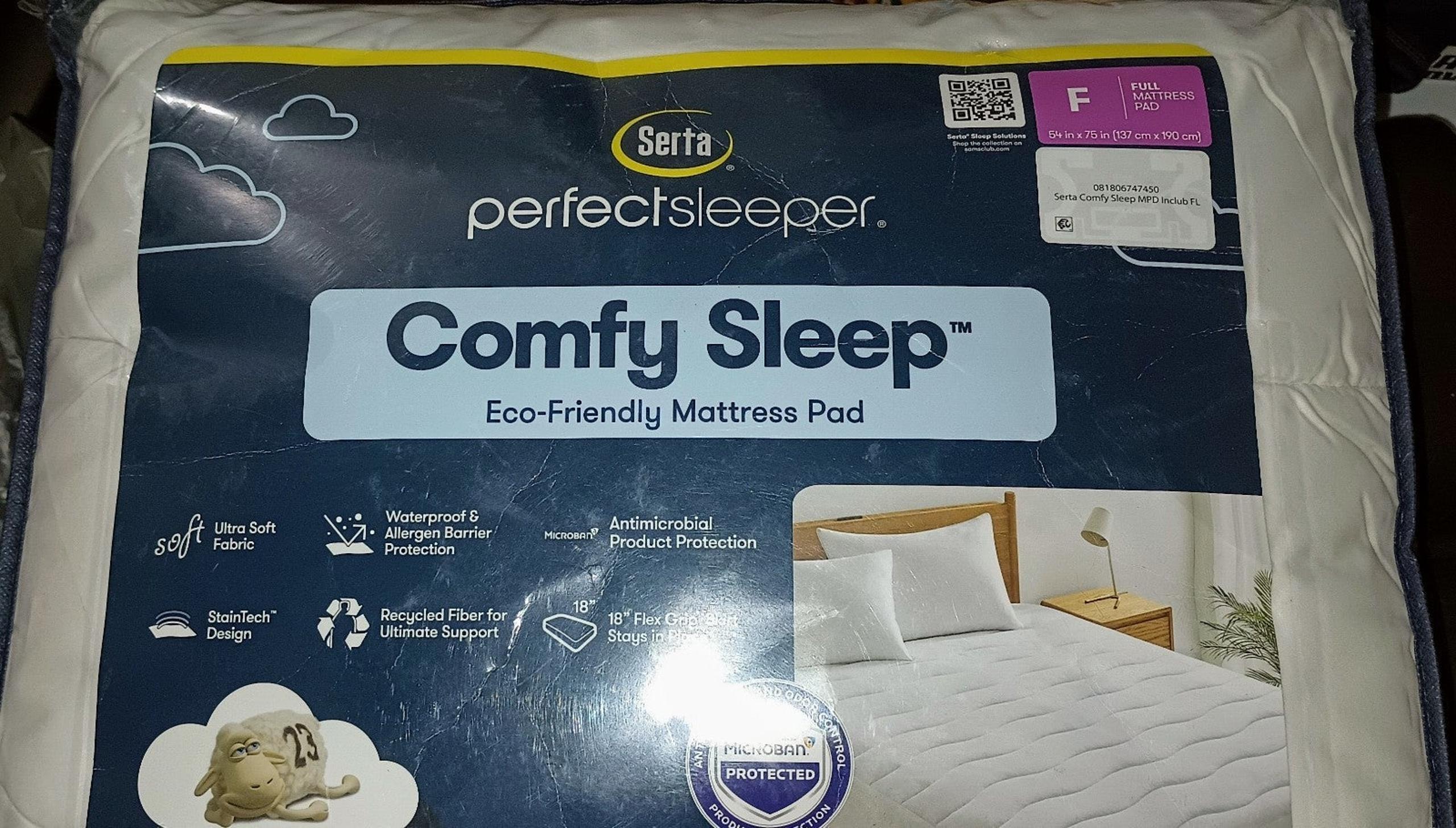 NIP Serta Full size Mattress Pad