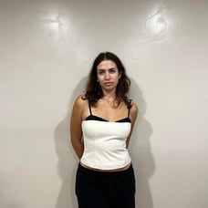 Reformation Melanie top - Ivory white - Size 4