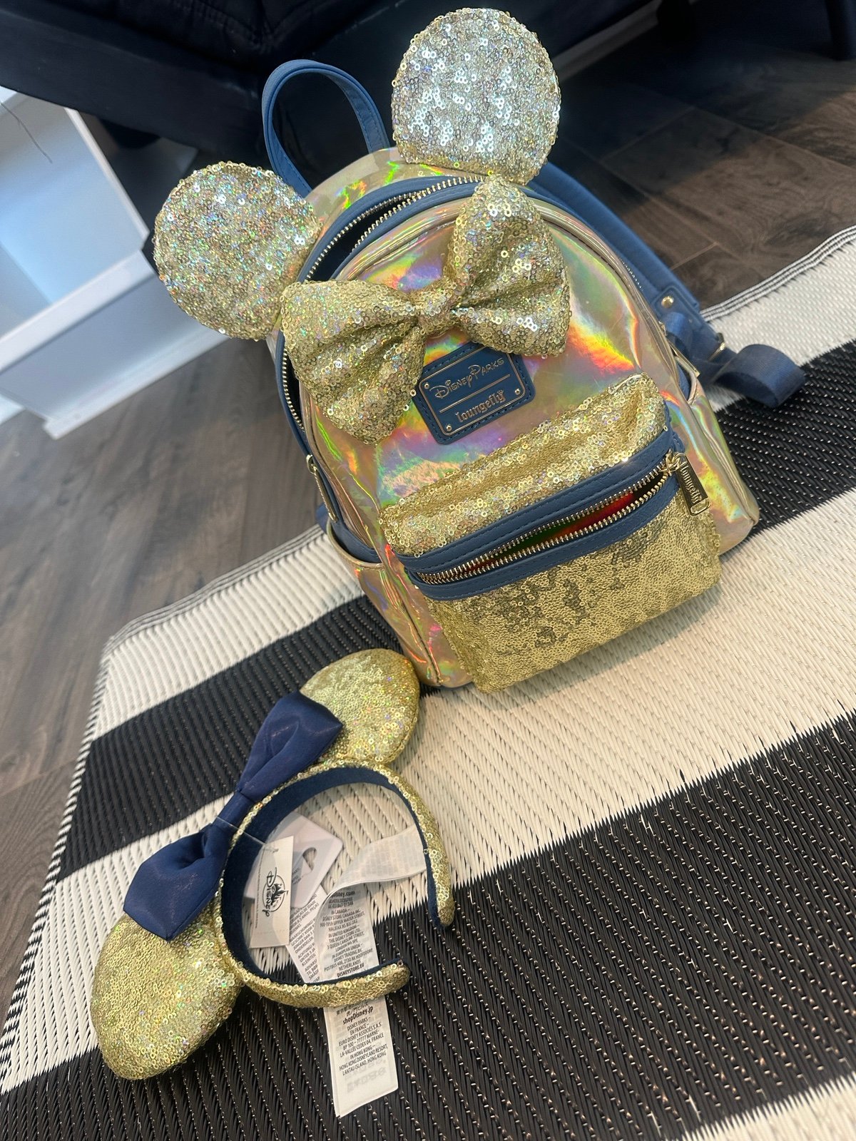 Earidescent Disney 50th Loungefly & Ears