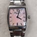 Kenneth Cole New York Women's Pink Face Silver Tone Watch