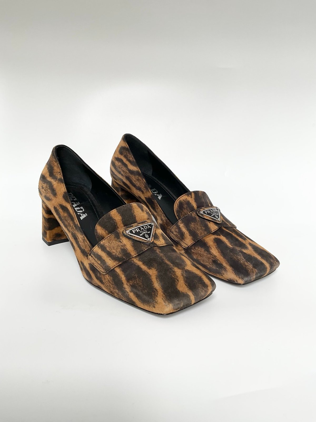 PRADA leopard print pumps