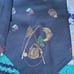 Polo Ralph Lauren Fishing Tie Blue 100% Silk Hand Made In USA Vintage
