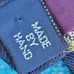 Polo Ralph Lauren Fishing Tie Blue 100% Silk Hand Made In USA Vintage