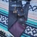 Polo Ralph Lauren Fishing Tie Blue 100% Silk Hand Made In USA Vintage