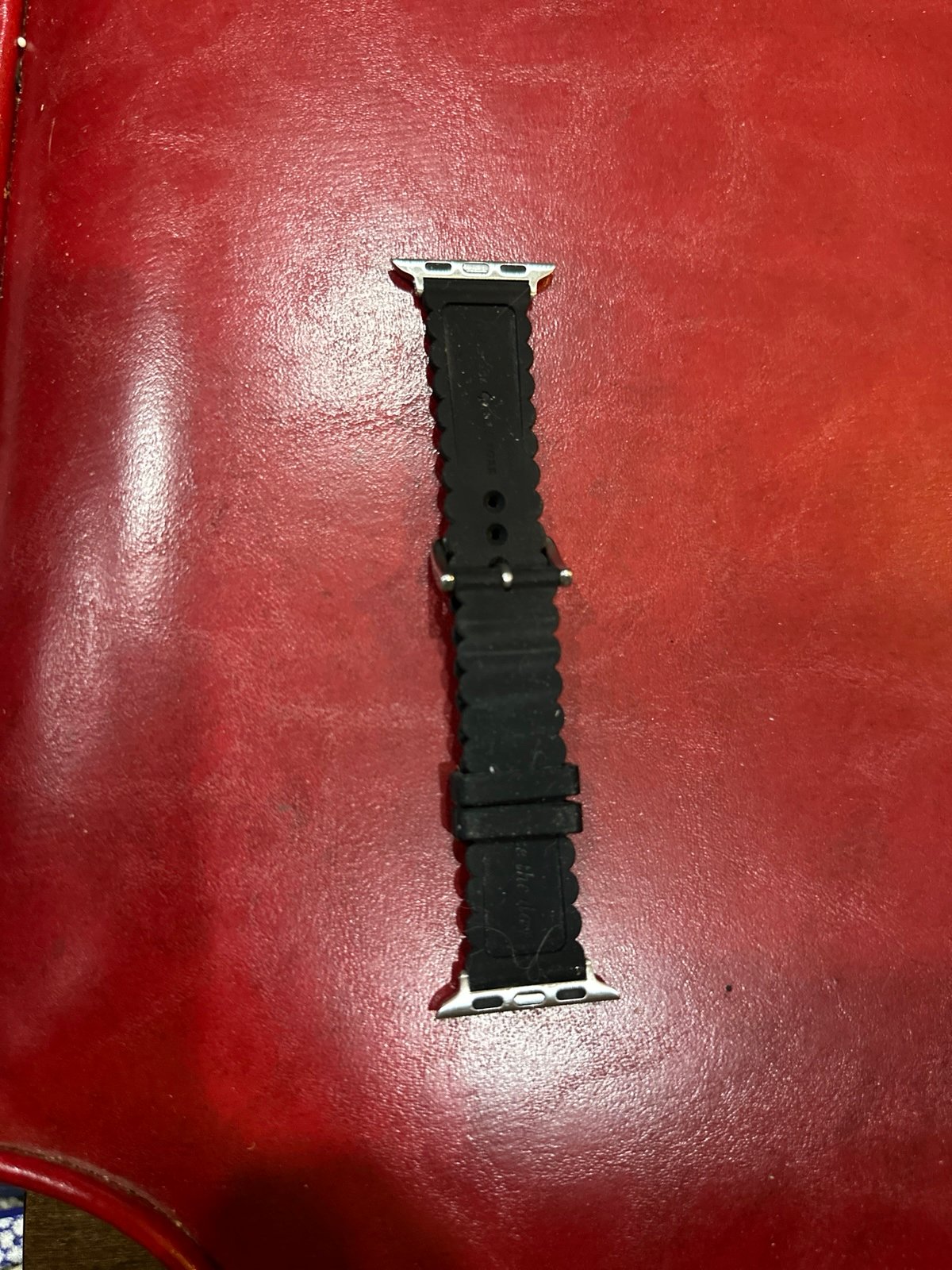 Kate Spade Black Scalloped Watch Strap 38/42mm