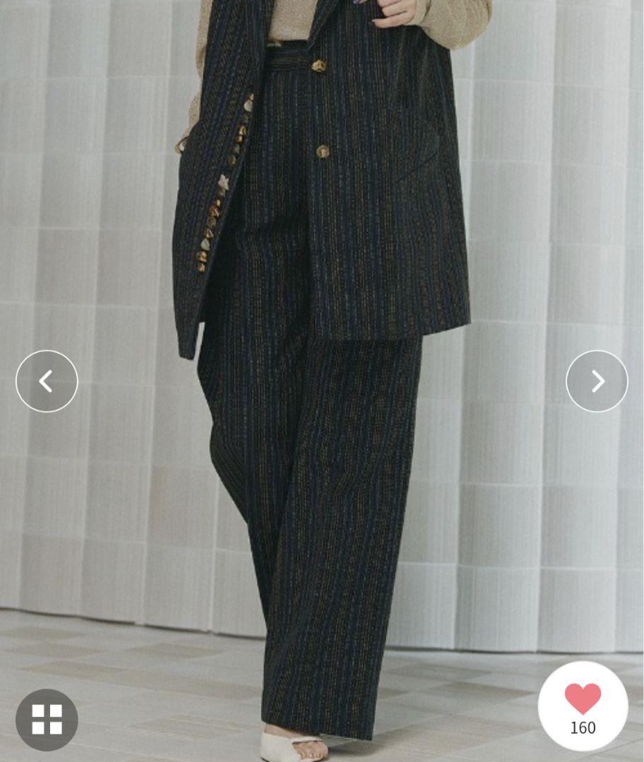 Ameri UND MANY MOTIF BUTTON PANTS