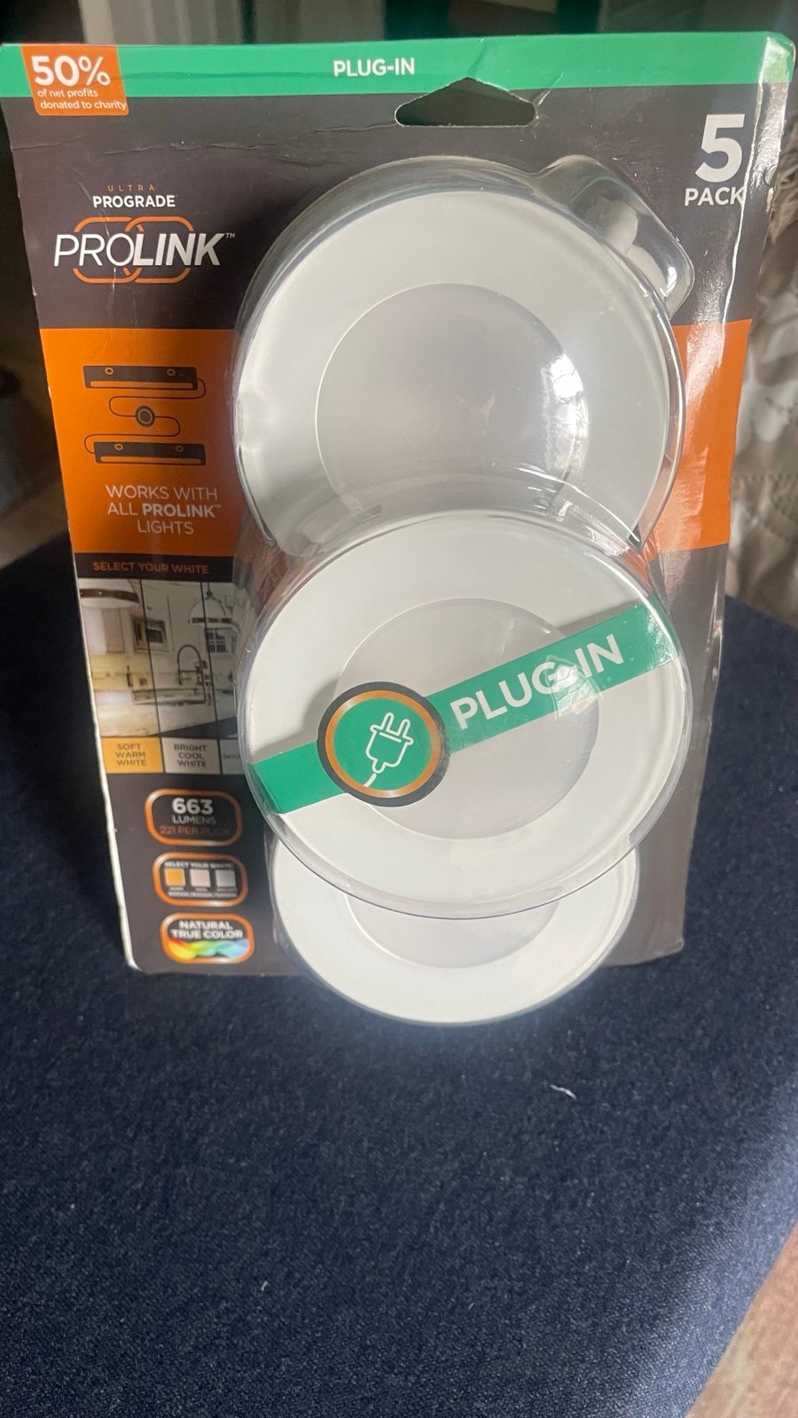 Prolink Under Cabinet plug in lights 5pk