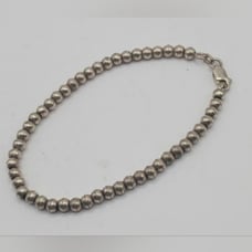 Sterling beaded bracelet