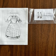 American Girl 18 Doll Retired Felicity Spring Gown Straight Pins Pamphlet PC