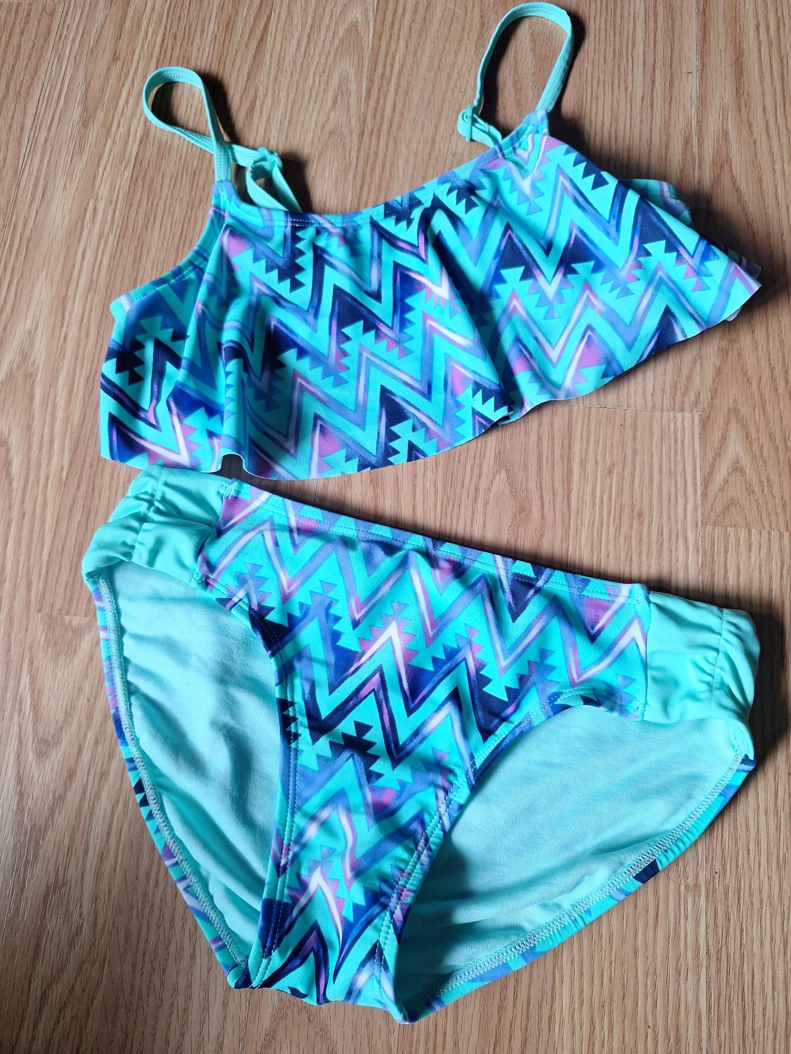 Justice Swimsuit Girl's Size 12 2 piece