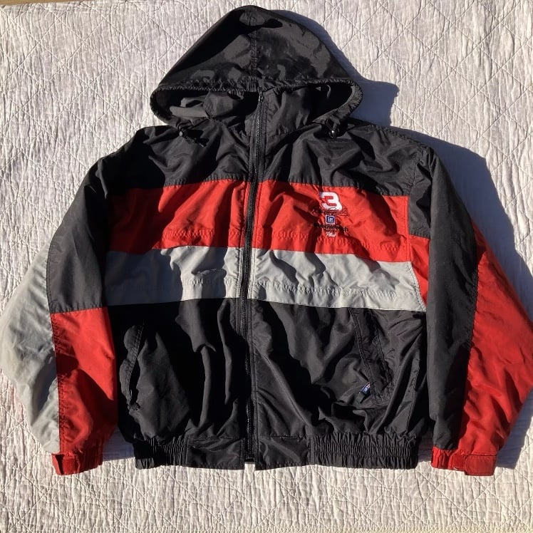 Dale Earnhardt Competitors View Pit Crew Jacket Goodwrench VTG Size XL NASCAR