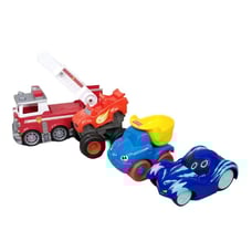 Toy Cars Dump Truck Firetruck Race Car