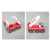 Toy Cars Dump Truck Firetruck Race Car