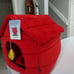 Peanuts Snoopy Dog Bed Pet Hut Doghouse Woodstock NWT